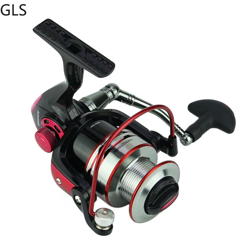 Carrete giratorio MH(1000-7000), 5,1: 1/5, 2:1, Metal de alta velocidad, brazo basculante CNC, carretes de pesca de agua salada, accesorios de pesca - imagen 5