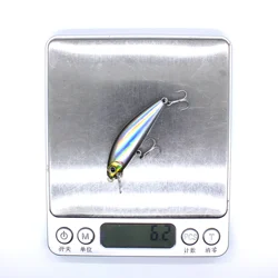 AOCLU Minnow Crank 50mm – Señuelo hundido lubina agua salada
