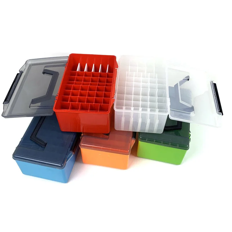 Mosodo-cajas de aparejos de pesca con 52 compartimentos, estuche de cebo giratorio, caja de almacenamiento de herramientas de pesca, ABS, organizador profundo, accesorios - imagen 5