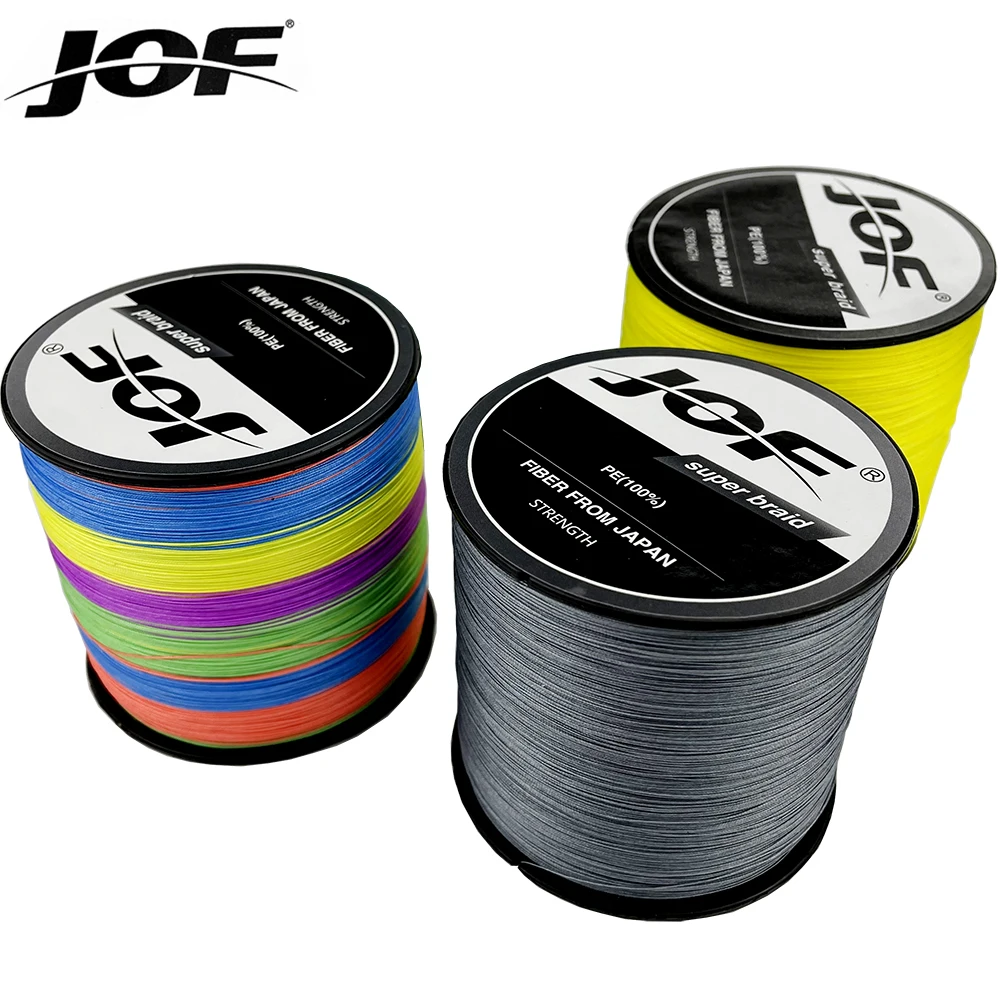 Sedal de pesca X9 X12, sedal de seda sin procesar importada de Japón JOF 300M 500M PE - imagen 2