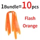 10pcs flash orange