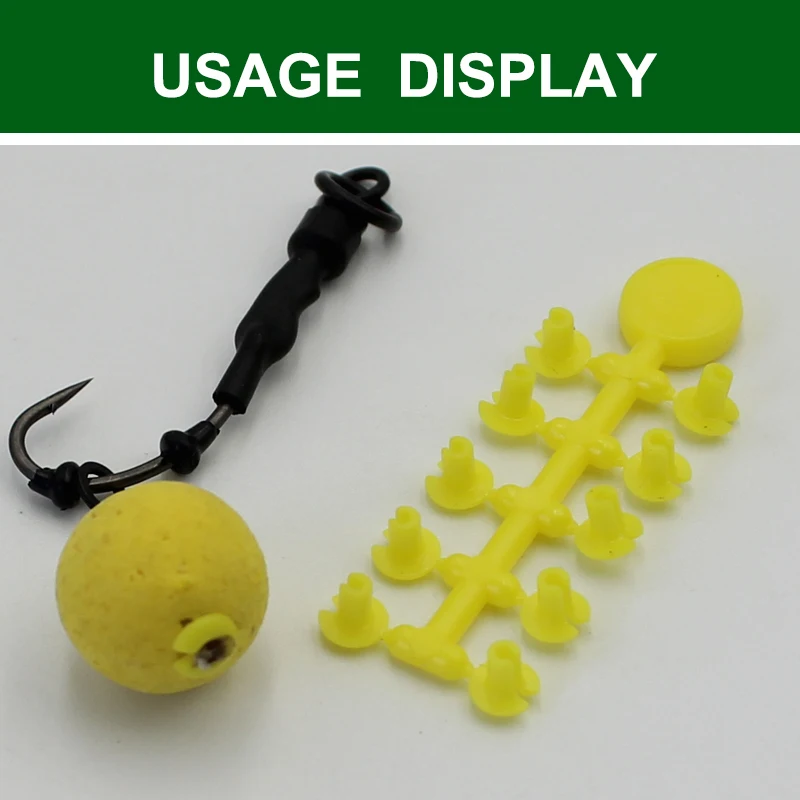 Accesorios de pesca de carpa, aparejos de Terminal de parada, carnada Floss Cap, pelo Chod Rig, Meredith Rig, 5 uds. - imagen 5