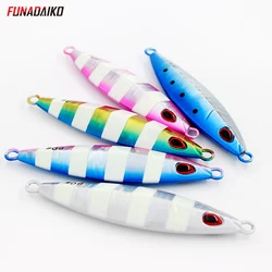 FUNADAIKO-señuelos artificiales de Metal lento, 40g, 60g, 80g, 100g, 150g, Jigging