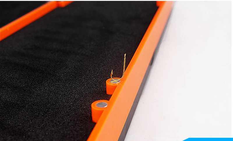 Caja de aparejos de pesca de carpa de 32/37/45CM Zig Chod, caja de almacenamiento de aparejo de pelo rígido para Herabuna, accesorio de anzuelo de sedal A303 - imagen 5