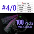 100packs 2 hooks 4l0