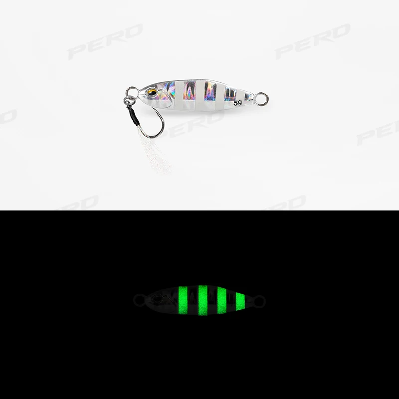 LETOYO señuelos de pesca mar spinning jigs de pesca de mar 3g 5g 7g 10g, Artificial para pesca en el mar, Roca, trucha, cuchara, piscardo fundido, Mirojig señuelos rockfishing pesca accesorios minnow spinning mar - imagen 5