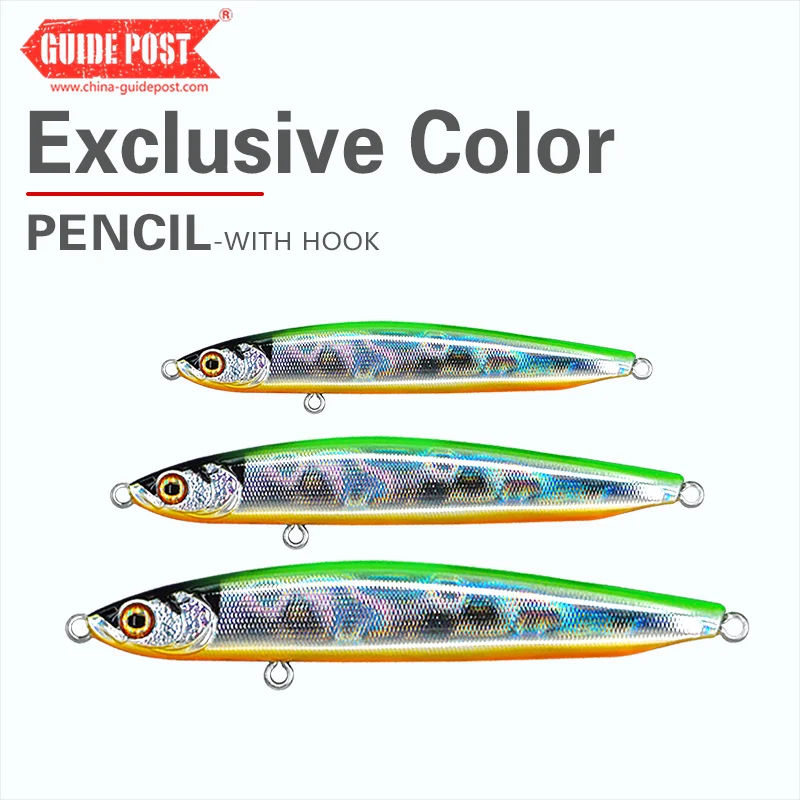 Señuelo de pesca de lápiz de tiro largo BOWAN, cebo duro de 8g-22g, capa de natación completa, Wobbler Artificial, Culter Topmouth - imagen 3