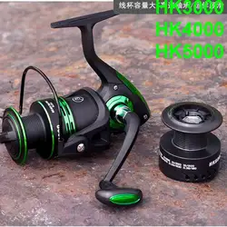 Carrete Lieyuwang HK3000 – Rodamientos acero y engranaje latón 5.2:1