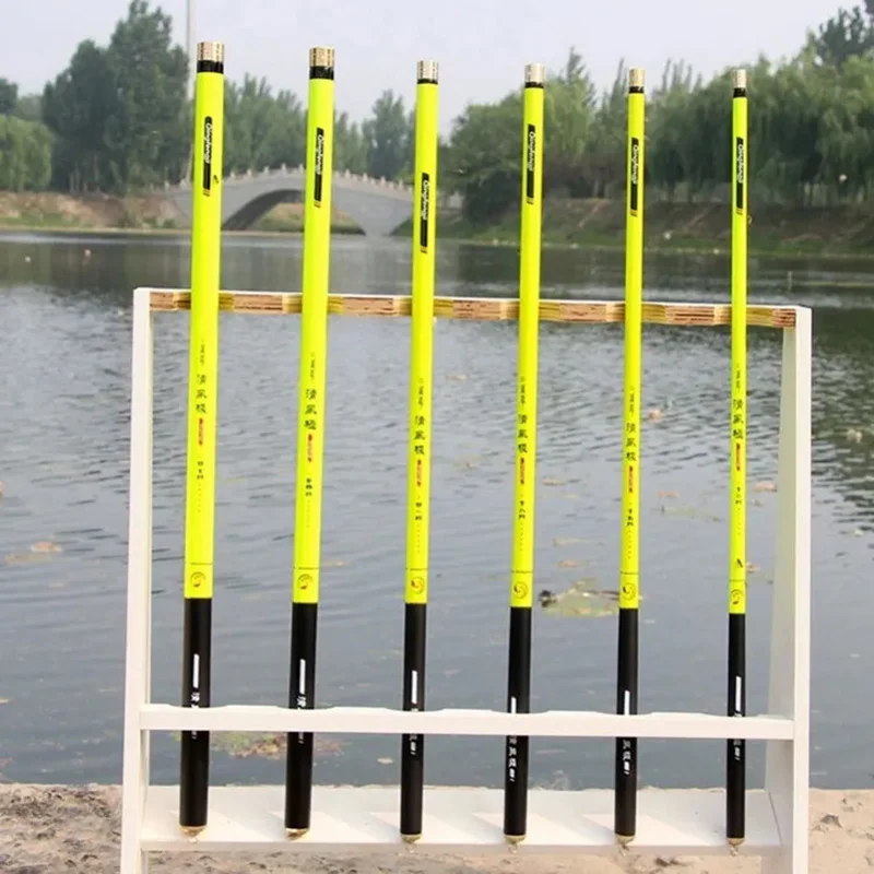 Juego de caña de pescar de viaje, paquete de 4,5 m, 5,4 m, 6,3 m, 7,2 m, 8m - imagen 4