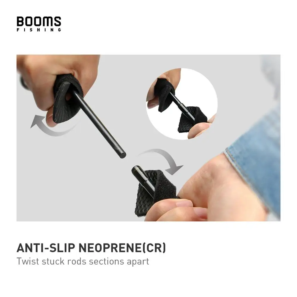 Booms Fishing RS3 señuelo soporte para caña de pescar correa de cinturón con tirantes de amarre para caña cajas de aparejos de pesca accesorios para cajas de herramientas - imagen 5