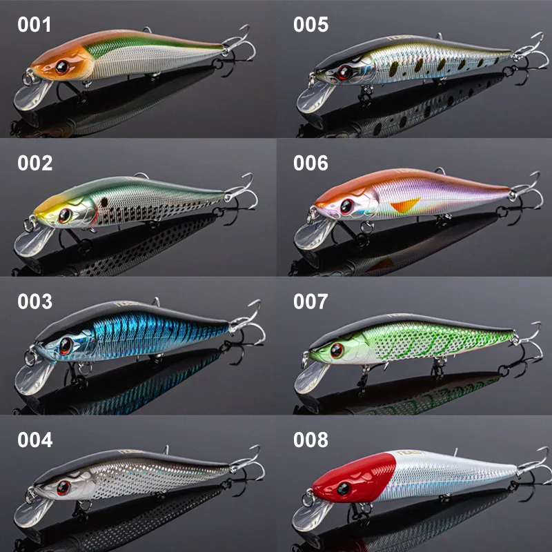 NOEBY-señuelo de pesca Wobbler flotante Minnow Jerkbait, 125mm, 23g, cebo Artificial de fundición larga para Lucio - imagen 4