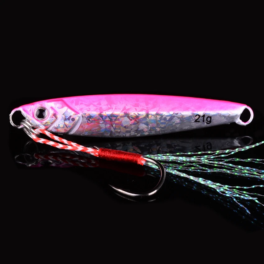 Un vibrante señuelo de pesca llamativo diseñado para una pesca efectiva de captura y liberación