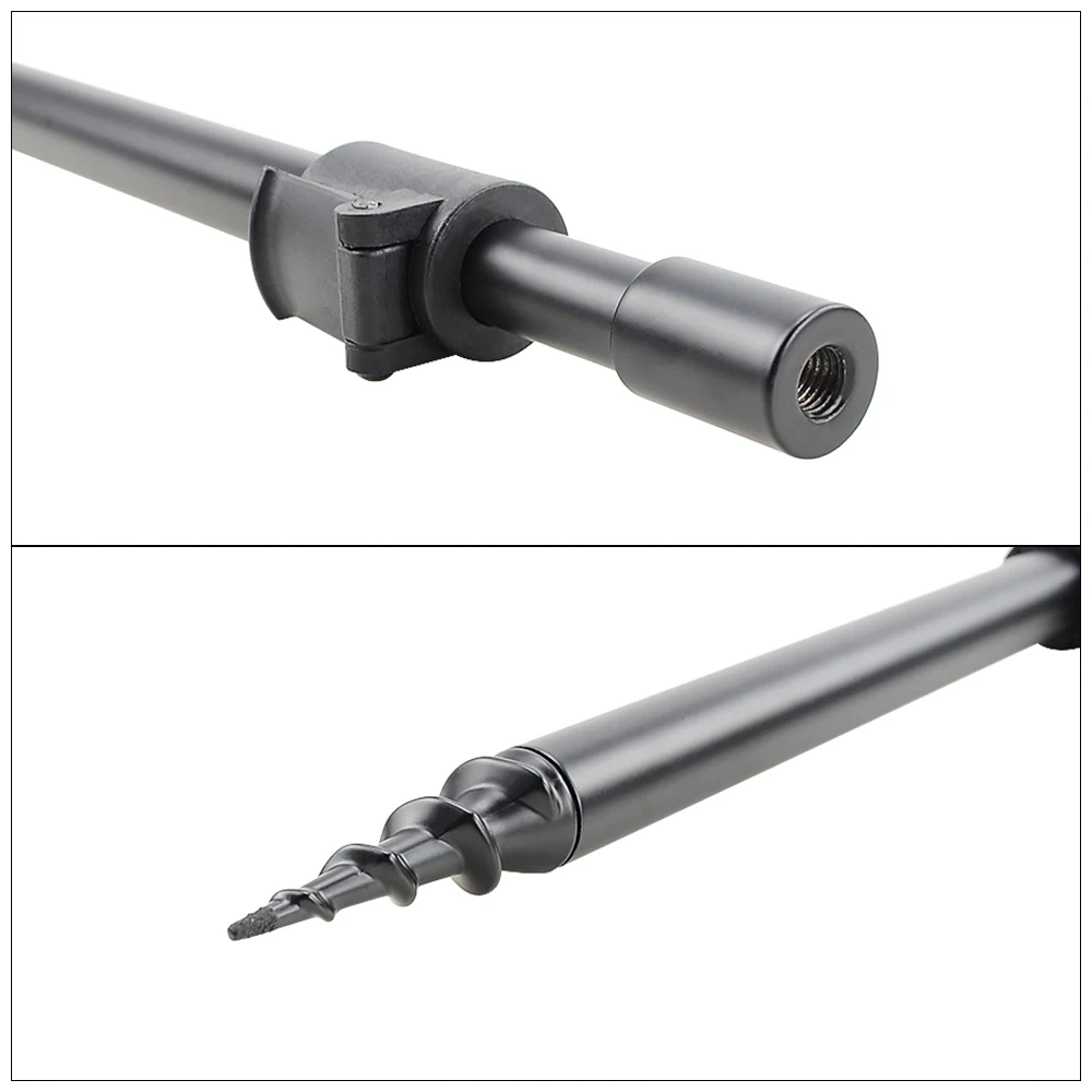 Aparejos de pesca de carpa, juego de vaina de caña con bolsa, 2 palos de Banco de piezas y barras de zumbido, soporte de caña de pescar - imagen 3