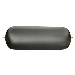 Guardabarros inflable para yate negro 12x22 pulgadas