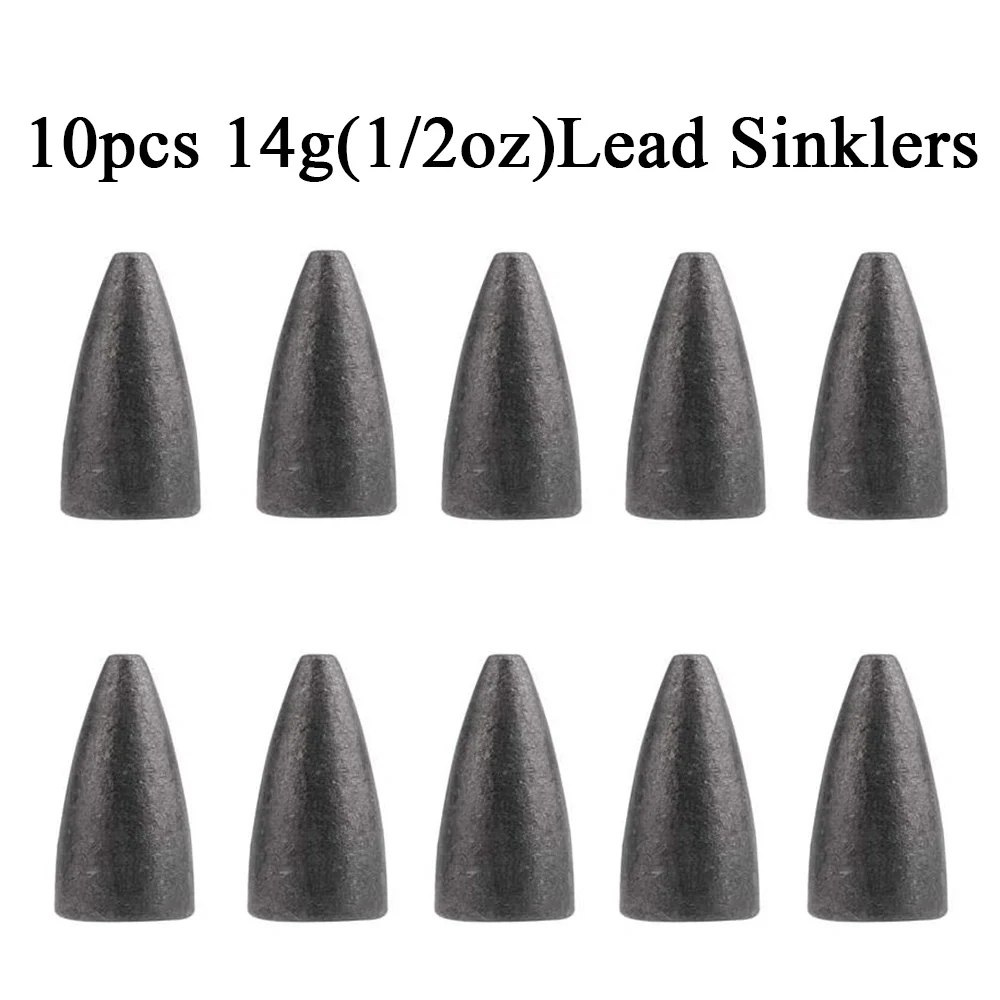 10pcs 14g sinkers