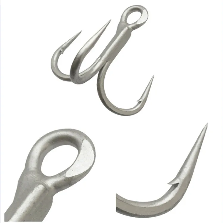 Mustad Noruega Origem Anzuelo de pesca de acero de alto carbono de alta calidad Anzuelo de púas, 2/0 -7/0 # ,36328NP-DS - imagen 5