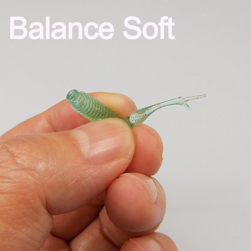 ESFISHING-señuelo de Pesca flotante TPR Min Dace, 10 piezas, 42mm, suave, de alta calidad - imagen 4