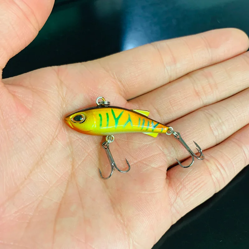 Señuelo crankbait hielo LEOSPORT vista frontal