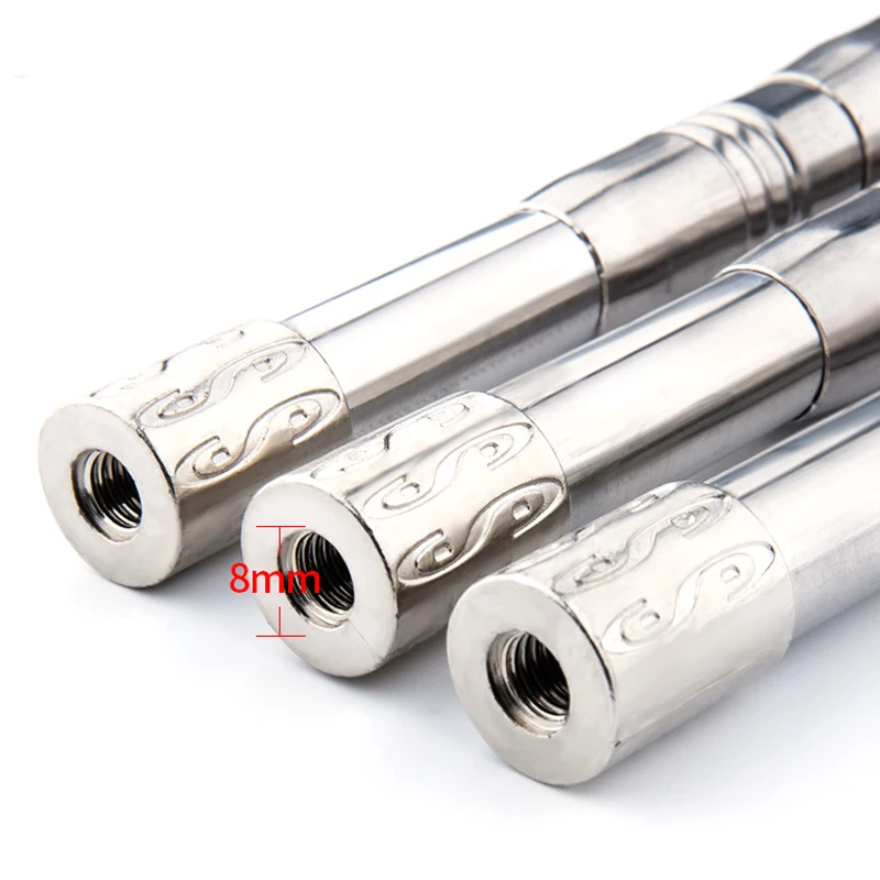 Redes de pesca plegables de acero inoxidable, herramientas de pesca de 1,8 M/2,2 M, Red de aterrizaje plegable pequeña, trampa de red de fundición M079 - imagen 5