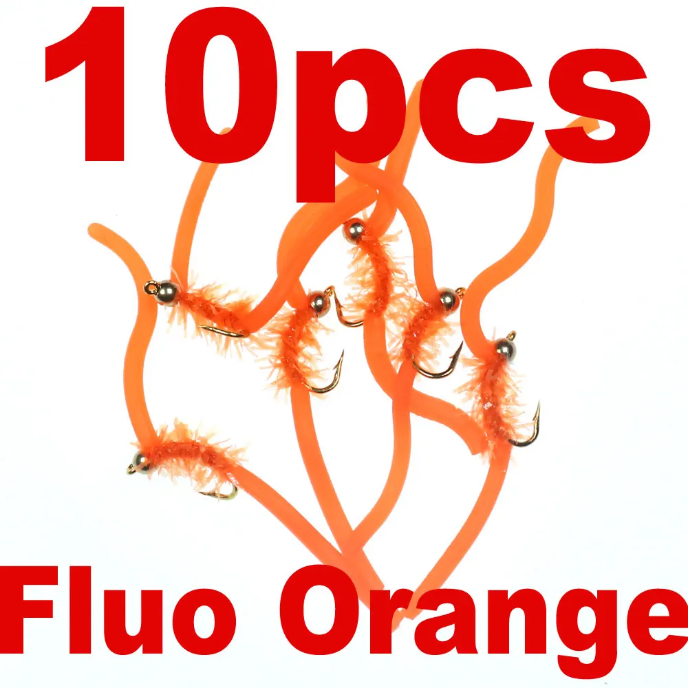 Fluo Orange 10pcs