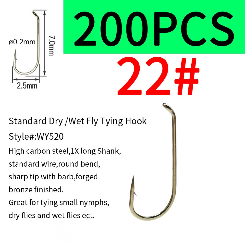 200pcs size 22
