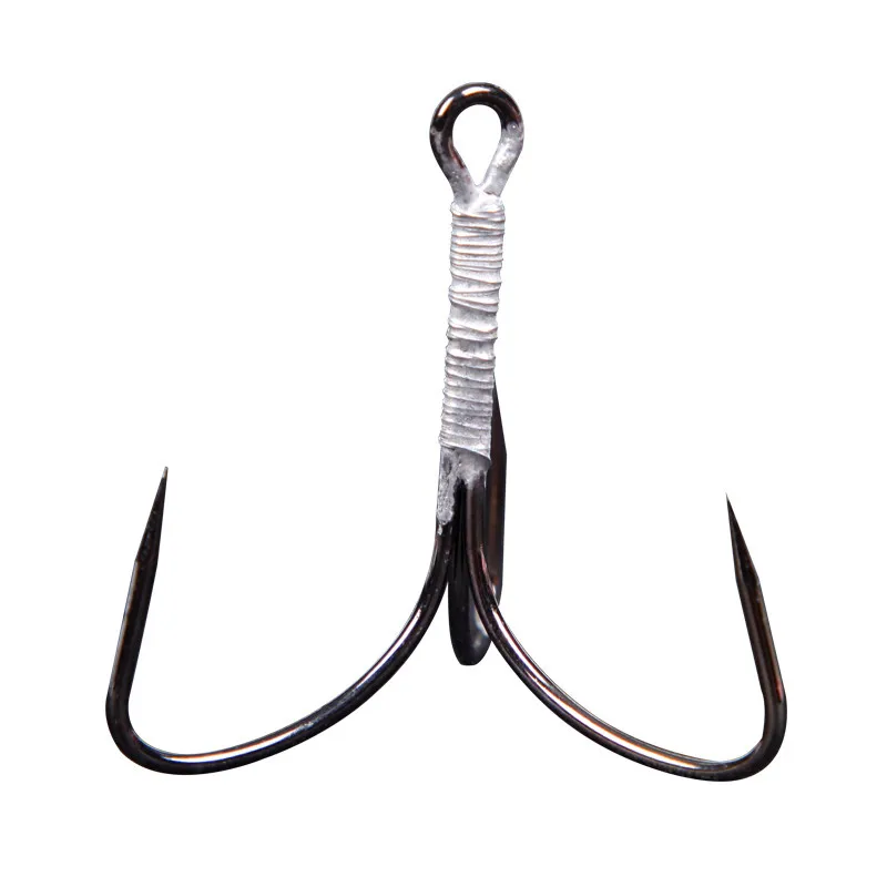 Anzuelos triples De acero al carbono, anzuelos De anclaje Triple súper afilados para Pesca curricán De mar, Anzuelos De Pesca Mar, aparejos De Pesca - imagen 2