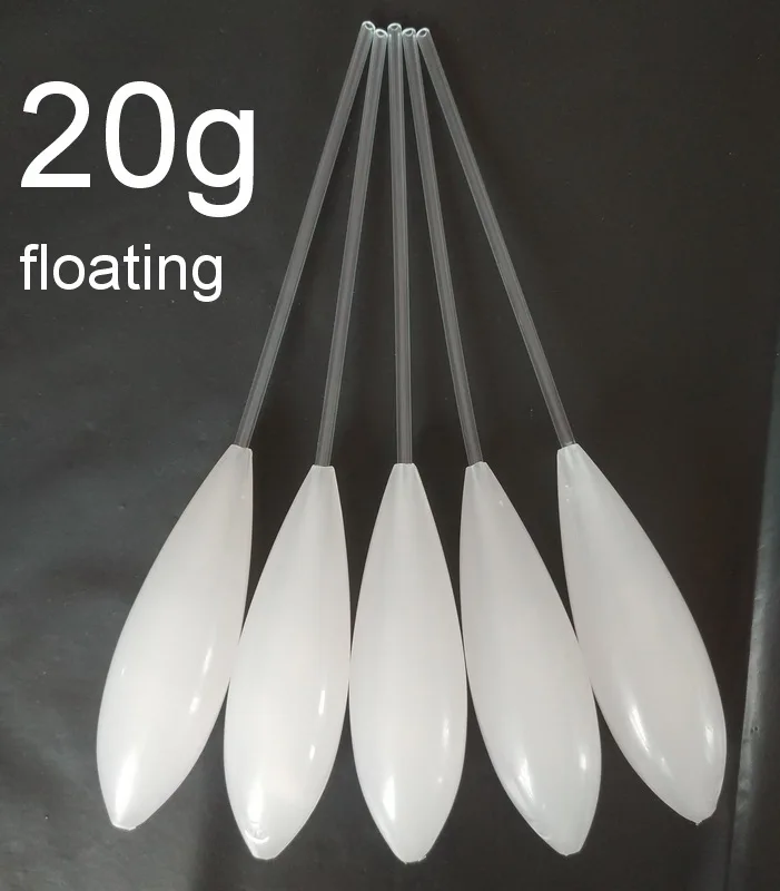 DORISEA 5 uds flotador de pesca Bombard acrílico de fundición de disatancia larga tipo flotante 15g/20g/25g/30g/40g/50g - imagen 2