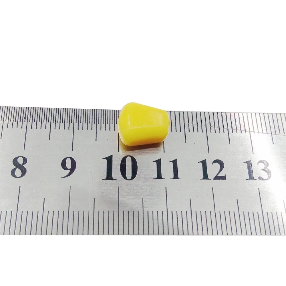 Señuelo blando de silicona para pesca, cebo de plástico suave con sabor a maíz Artificial, 100 unidades - imagen 5