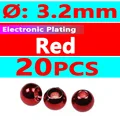 20pcs red 3.2mm