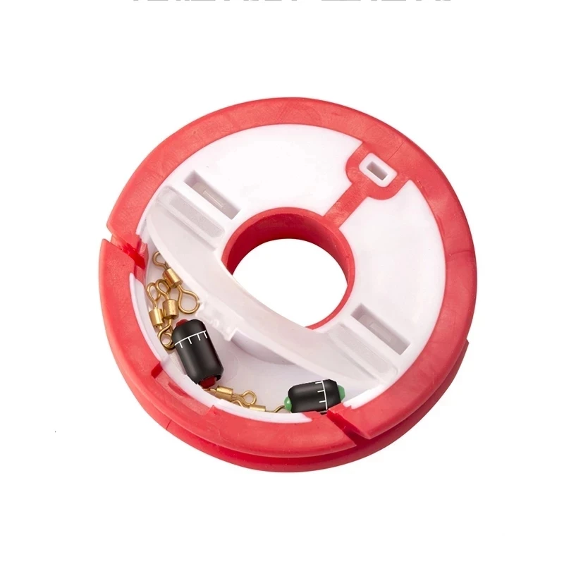 Caja de línea de pesca de alta calidad, tablero de bobinado de silicona, accesorios de herramientas de pesca, carrete principal de 4 ejes, tijeras de colores grandes - imagen 5