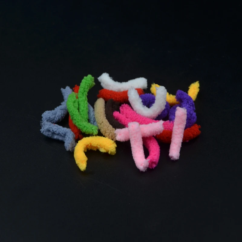 Hilo para mopa y moscas, material para atar moscas, 6mm de diámetro, hilos de trucha marrón, se ata fácilmente al cuerpo de las Ninfas, 10 colores, 10 metros por paquete - imagen 2