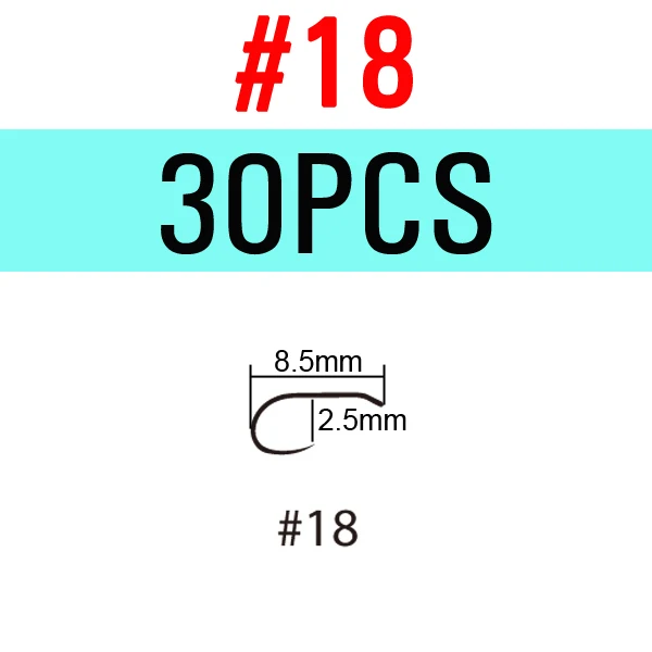30PCS  Size 18
