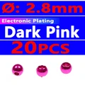 20pcs dark pink