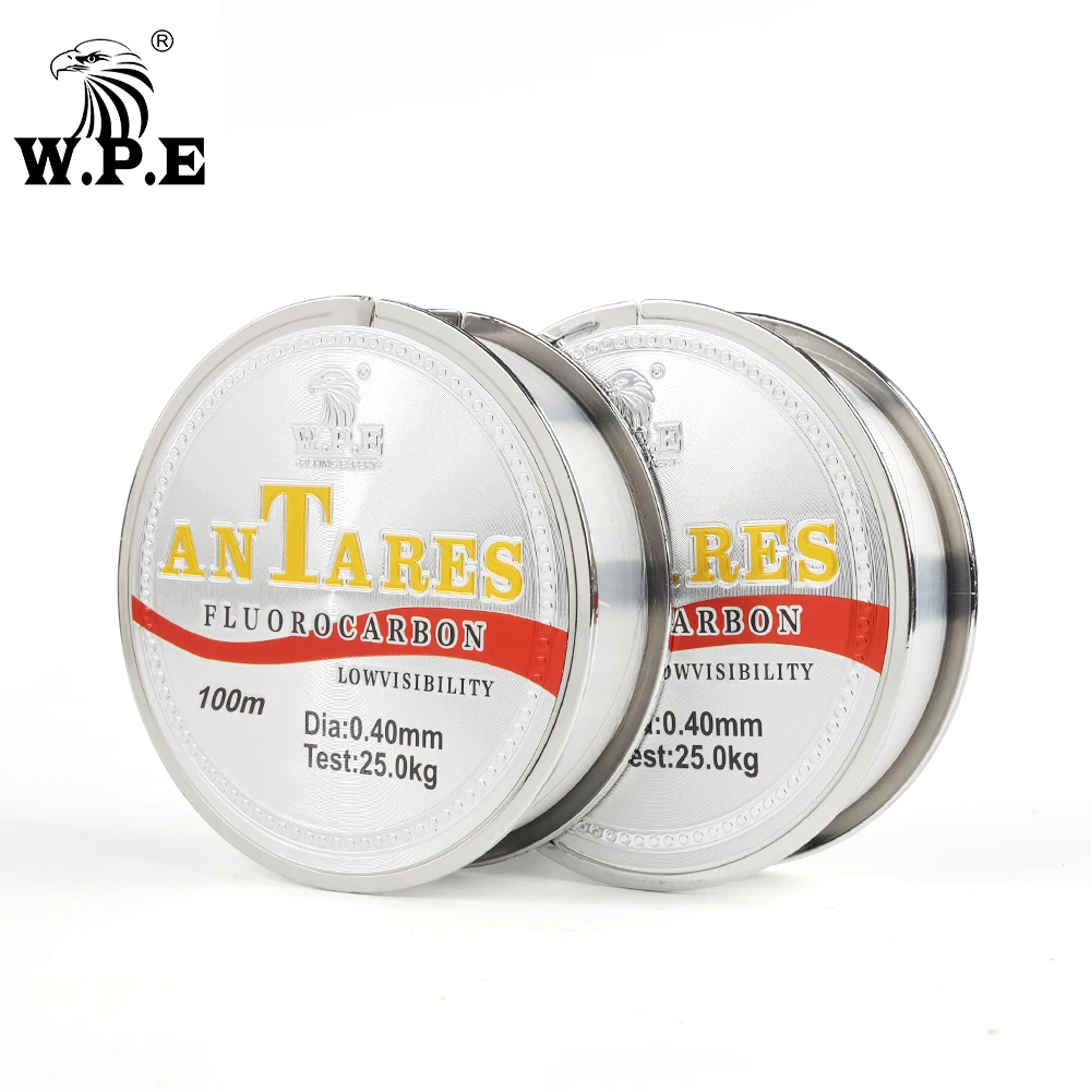 W.P.E nuevo hilo de pescar ANTEROS 100m 0,20mm-0,60mm hilo de pescar recubierto de fluorocarbono 100m 10KG-41KG fibra de carbono para pesca de carpa - imagen 3