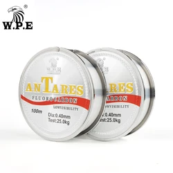 W.P.E ANTEROS - Trenzado fluorocarbono 0.20-0.60mm 10-41KG carpa