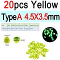 Yellow 4.5x3.5mm A