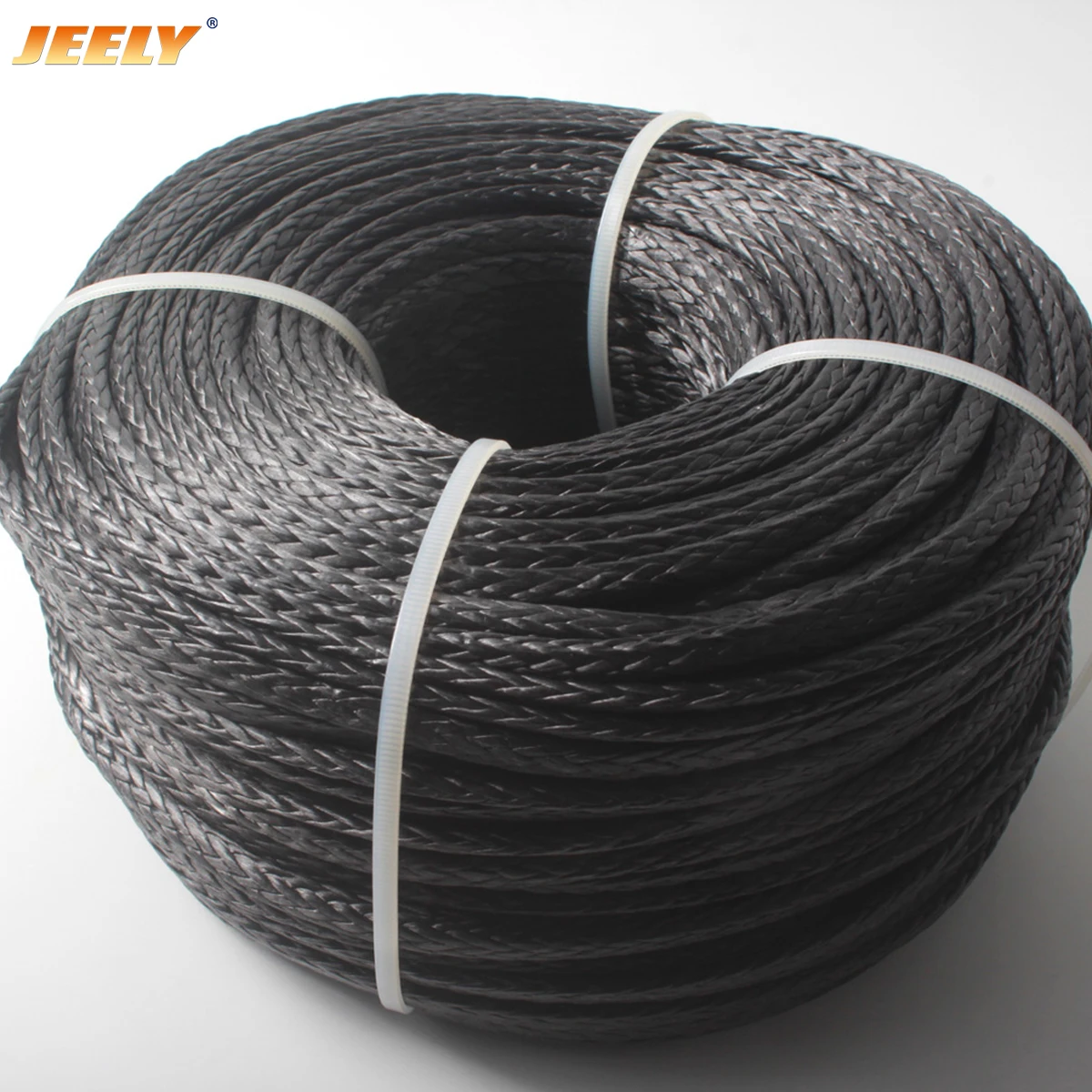 Jeely 12 teje 3 mm 1/8 '' 2000 lb 10 m Cuerda de cabrestante para parapente UHMWPE trenzada - imagen 4