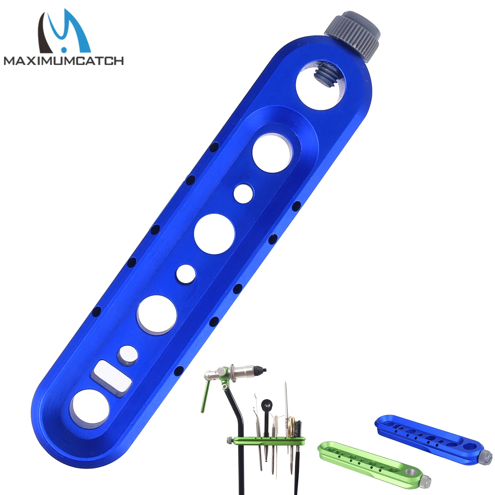 Maximumcatch-morsa para atado de moscas, accesorio de barra de herramientas, herramientas de pesca con mosca ajustables, organizador de soporte Caddy - imagen 2