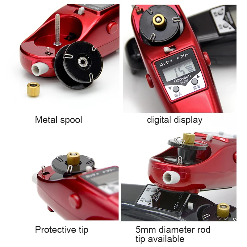 Hapyson YH-201 carrete eléctrico para pesca hielo con pantalla digital - imagen 5