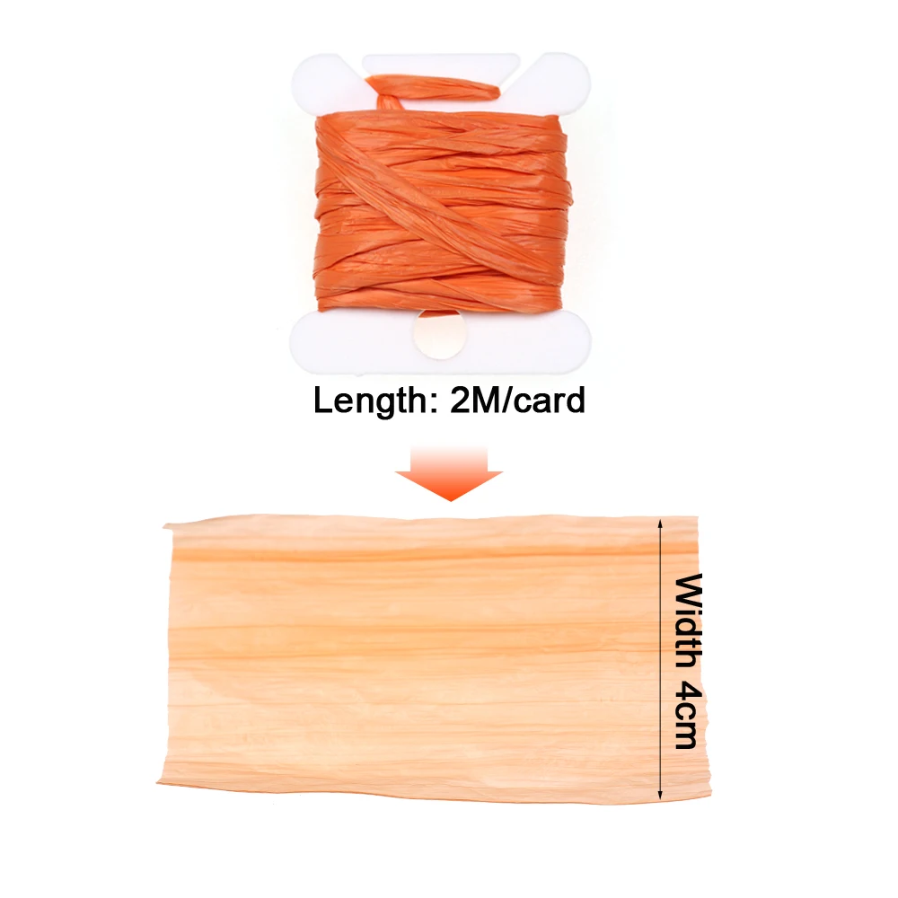 ICERIO-Materiales de atado de pesca con mosca, Pajita suiza para atar carcasas de alerones y conchas en patrones de ninfas y Scud, 10 Uds. - imagen 3