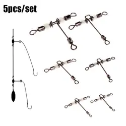 Tridente T-Lume Conector Giratorio 3 Vías con Perla – Línea de Pesca