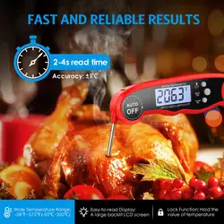 Termómetro digital ORIA – Sonda impermeable para cocina y pesca