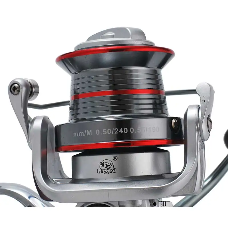 LIzard9000/10000/12000 tamaño cuerpo de Metal giratorio gran mar Surf carrete de pesca Jigging Trolling tiro largo fundición para carpa agua salada - imagen 5