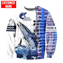 Sudadera Wahoo Fish con capucha 3D – Térmica para pesca
