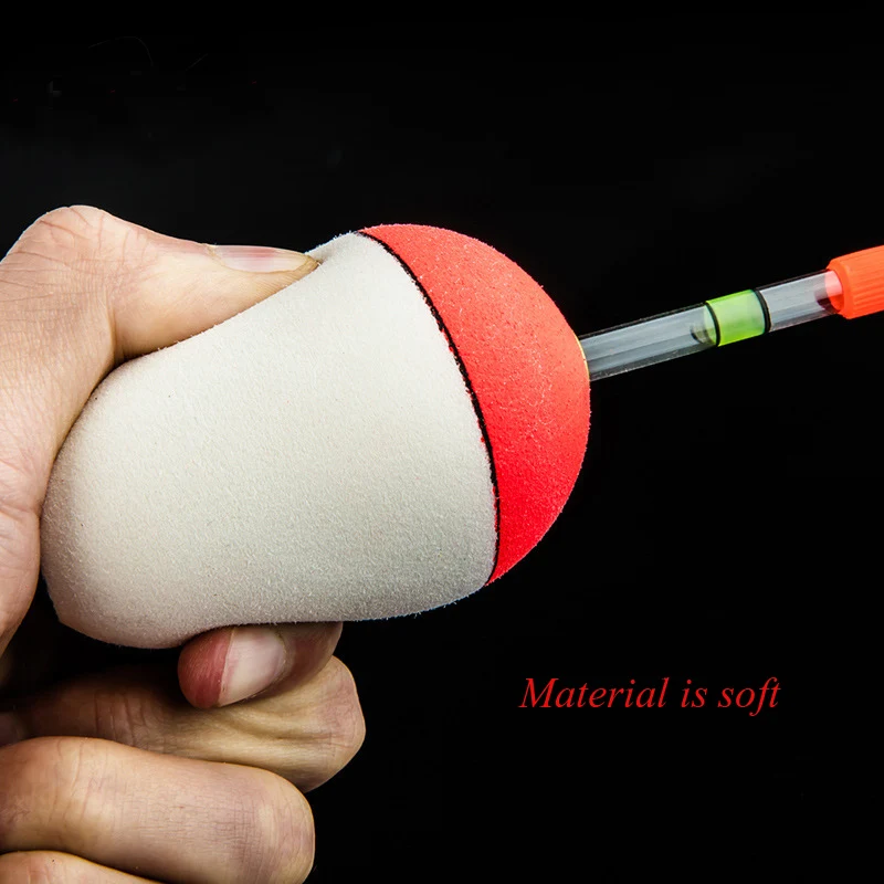 Flotador de pesca de alta calidad EVA, cebo luminoso para pesca en el mar, accesorios de aparejos de pesca de carpa, plástico 30, 1 unidad - imagen 5