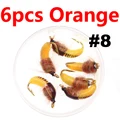 6PCS Orange 8