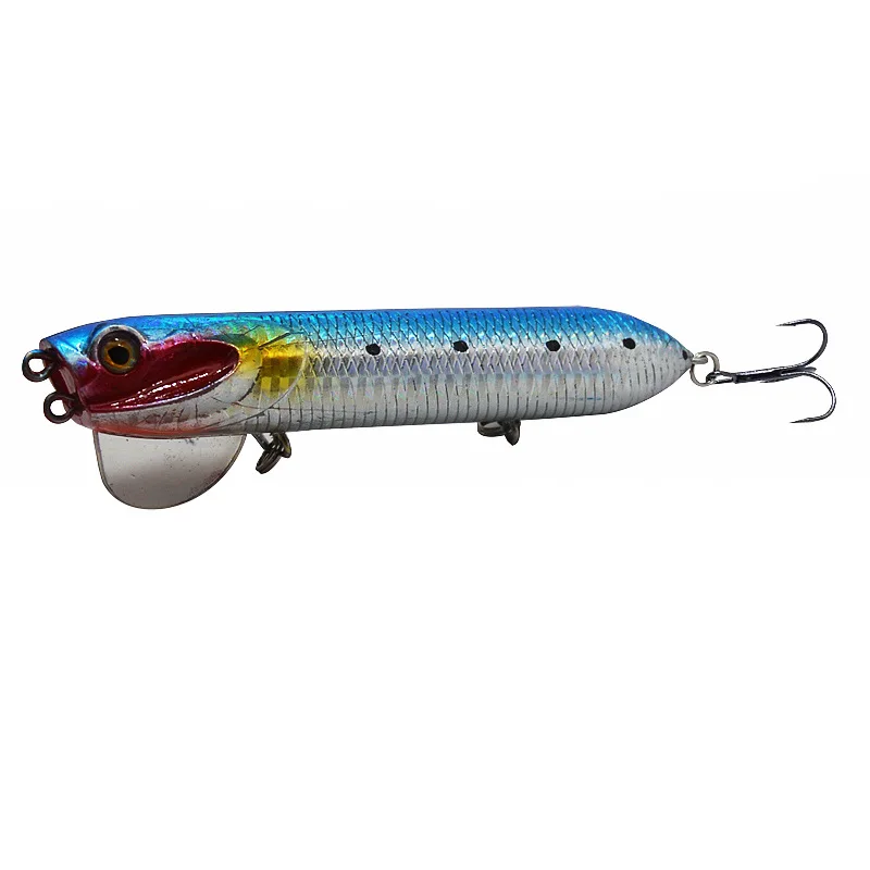 Señuelo tipo lápiz que se hunde para pesca, 27g, 12cm, señuelos Popper artificiales, cebo duro de fundición larga, 1 pieza en oferta - imagen 3
