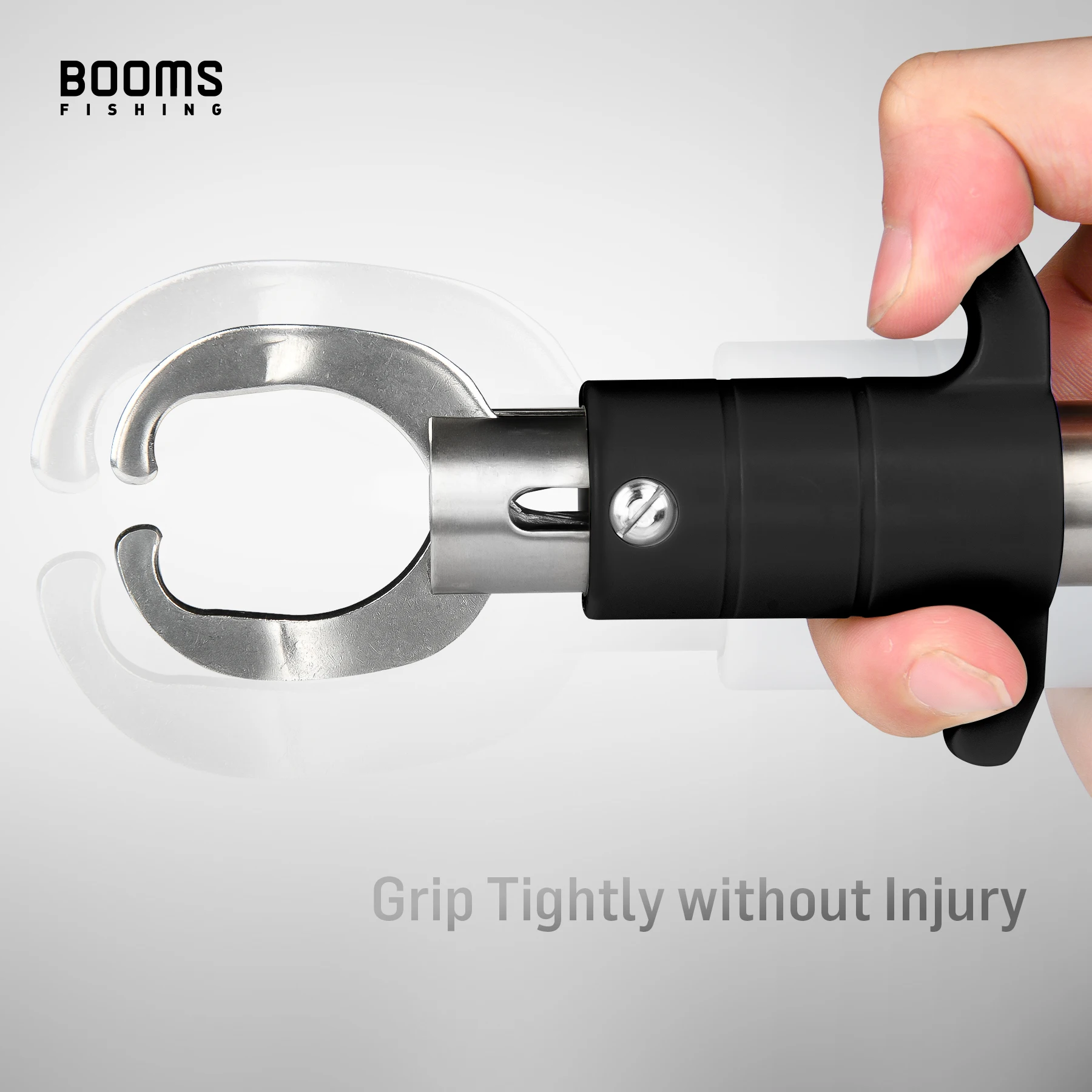 Booms Fishing G11 pinza de pesca de acero inoxidable agarre de pescado profesional abrazadera de labio Grabber alicates plegables herramientas de controlador de Clip - imagen 4
