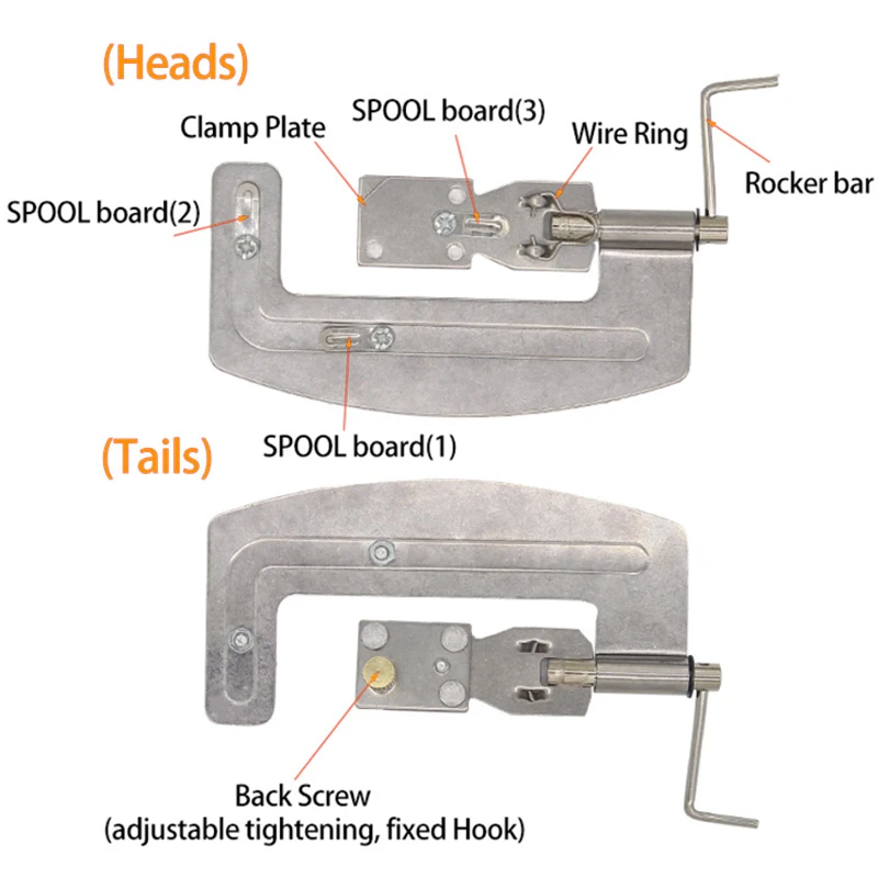 Anzuelos automáticos de acero inoxidable, accesorios de pesca rápida, máquina portátil para atar nudos - imagen 5