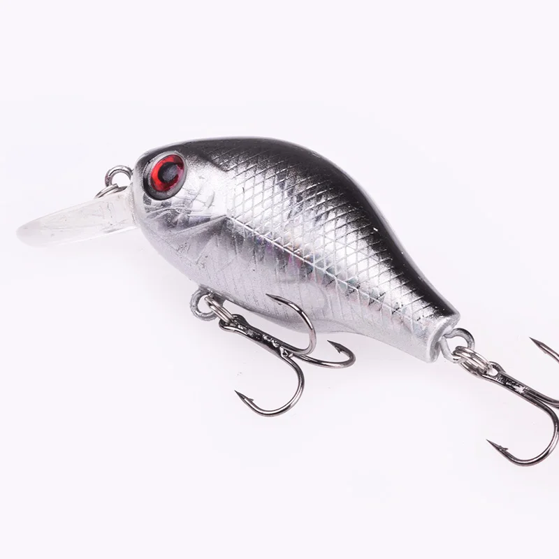 Señuelos de Pesca con manivela Wobbler, 5cm, 8g, Isca, plástico duro, Artificial, Japón, Crankbait, carpa, lubina, aparejos de Pesca, 1 ud. - imagen 5